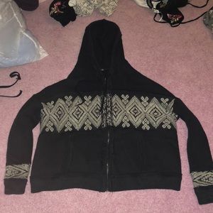 Free people zipped sweater